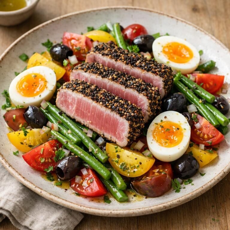Steak de thon mi-cuit