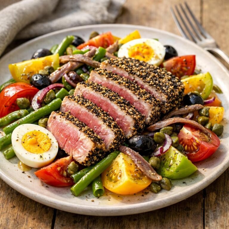 Steak de thon mi-cuit