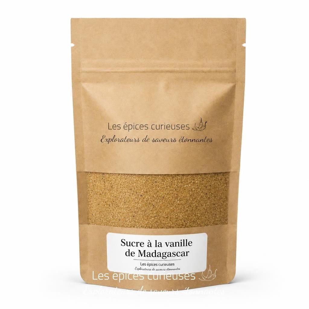 Sucre à la vanille de Madagascar - Packaging - Les Épices Curieuses