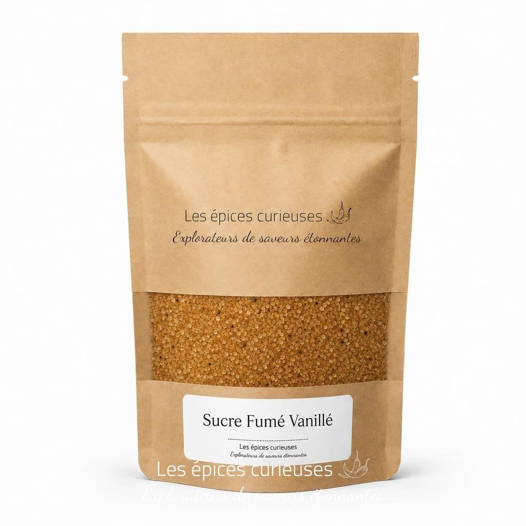 Sucre Fumé Vanillé - Packaging - Les Épices Curieuses