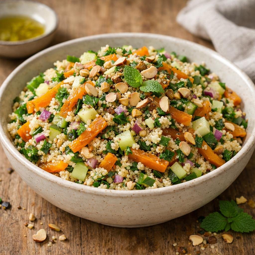 Taboulé de quinoa menthe