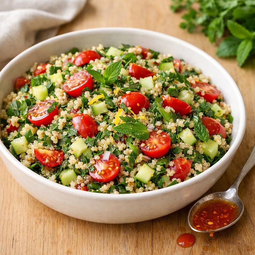 taboulé quinoa menthe