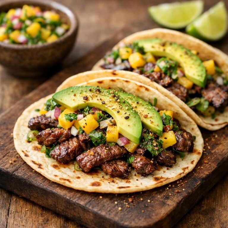 Tacos de bœuf Poivrillade
