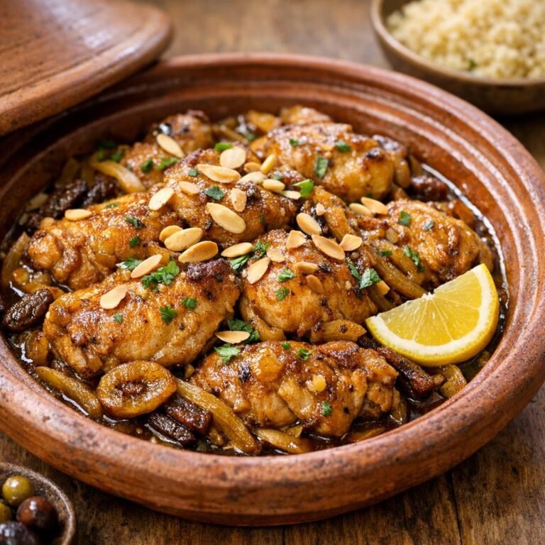 Tajine de poulet aux bananes