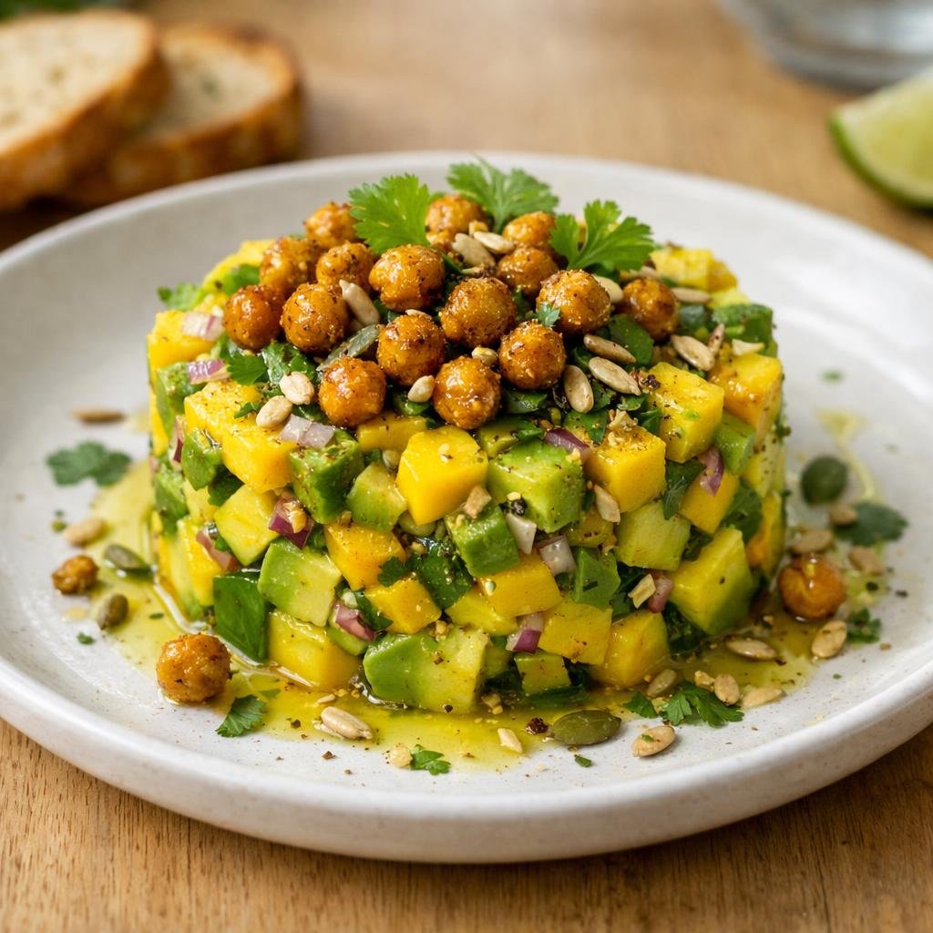 Tartare avocat mangue