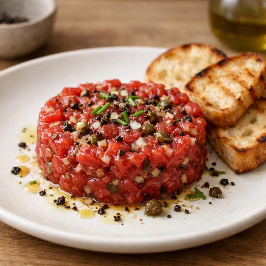 Tartare de boeuf Voatsiperifery