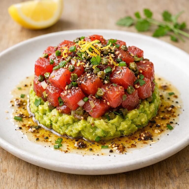 tartare de thon chai