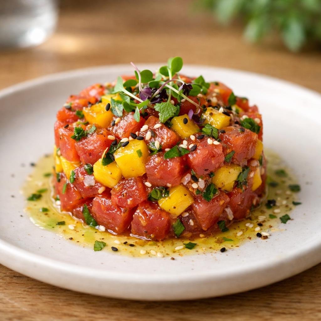 Tartare de thon