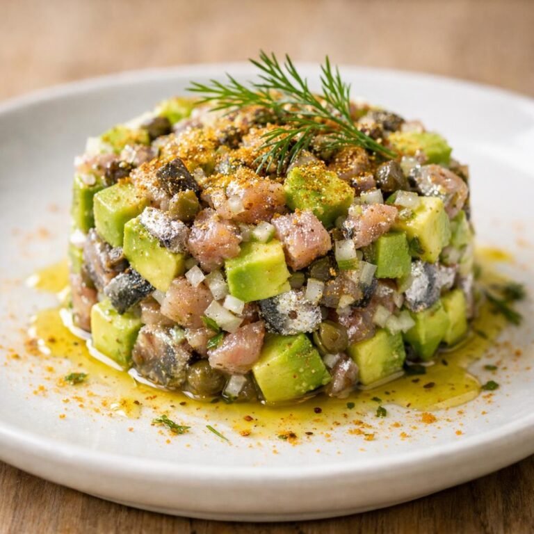 Tartare sardine avocat Testeur