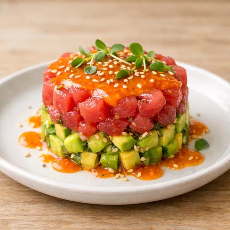 tartare thon avocat