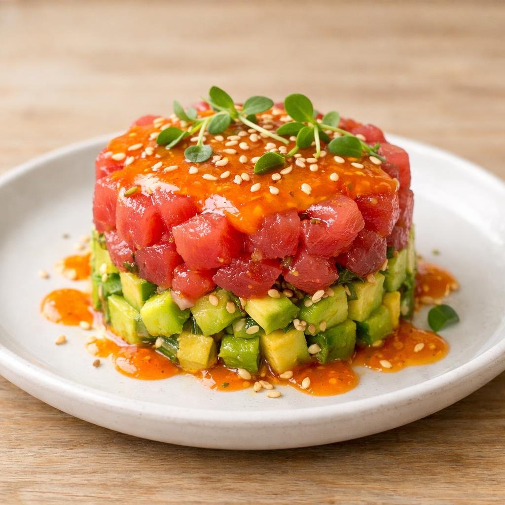 tartare thon avocat