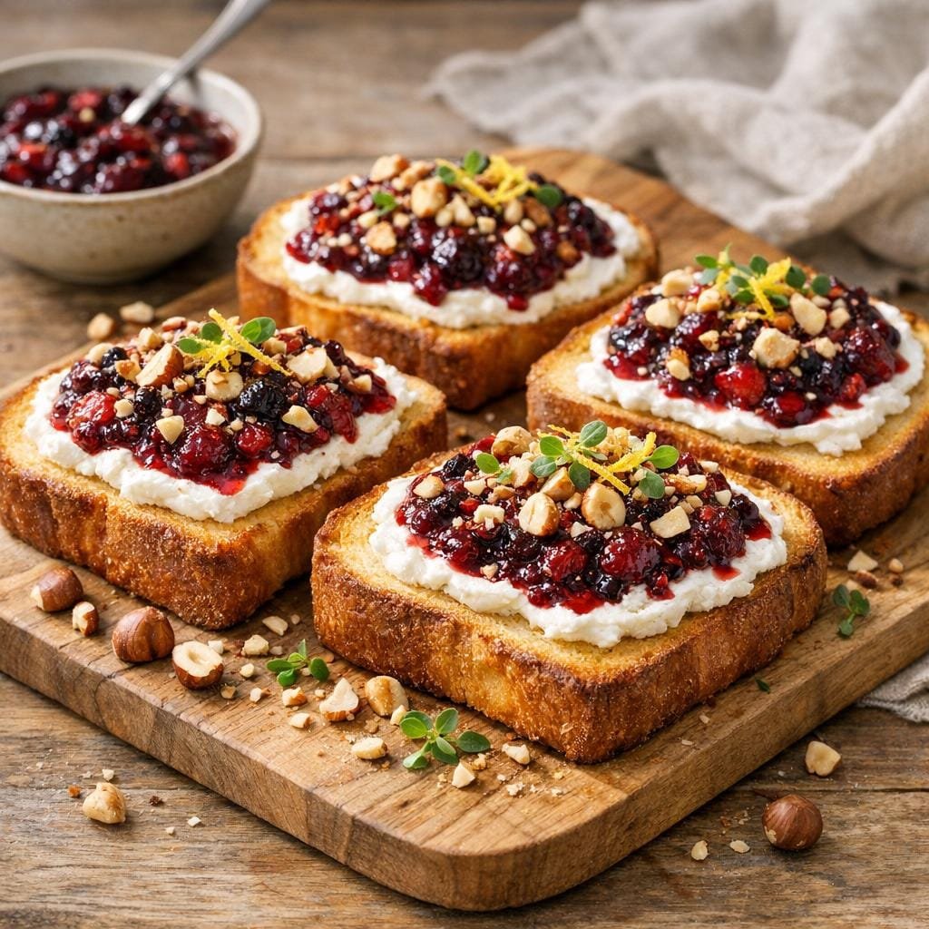 Tartines brioche Éclats Sauvages