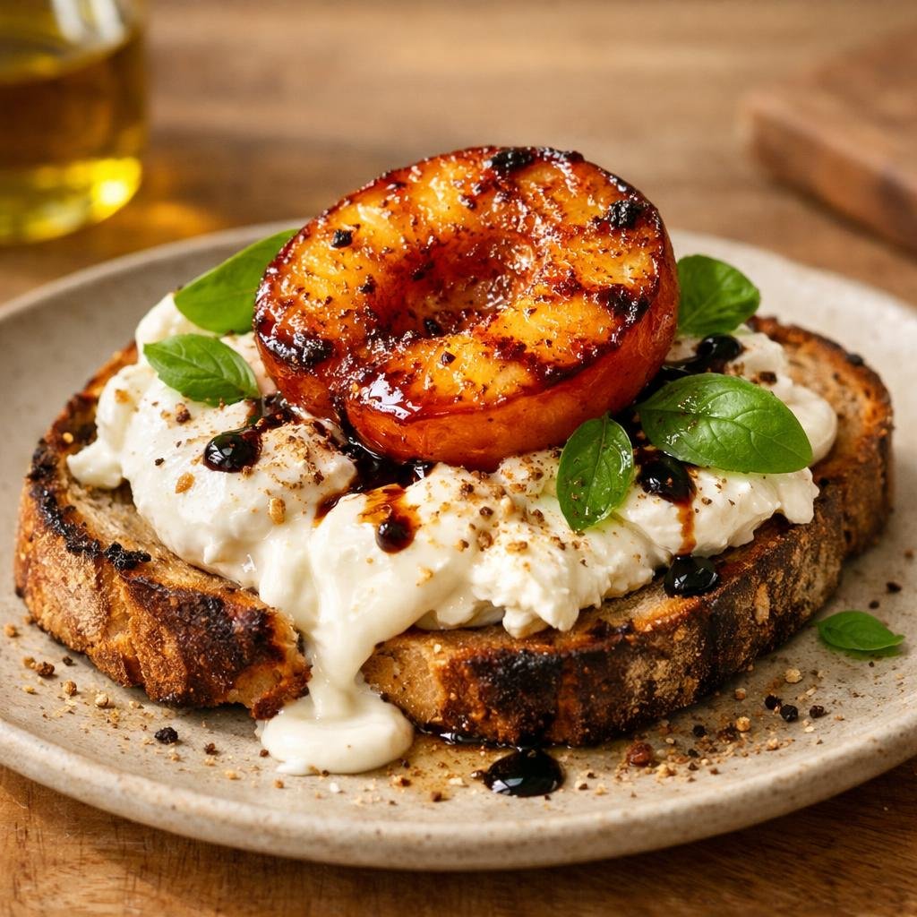 Tartines de burrata