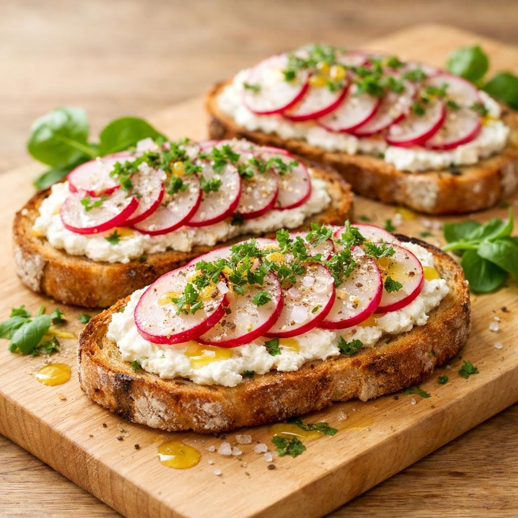 tartines printanières