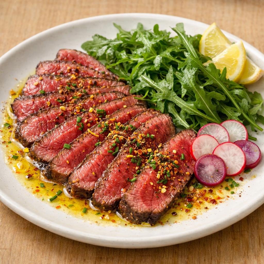 Tataki de bœuf