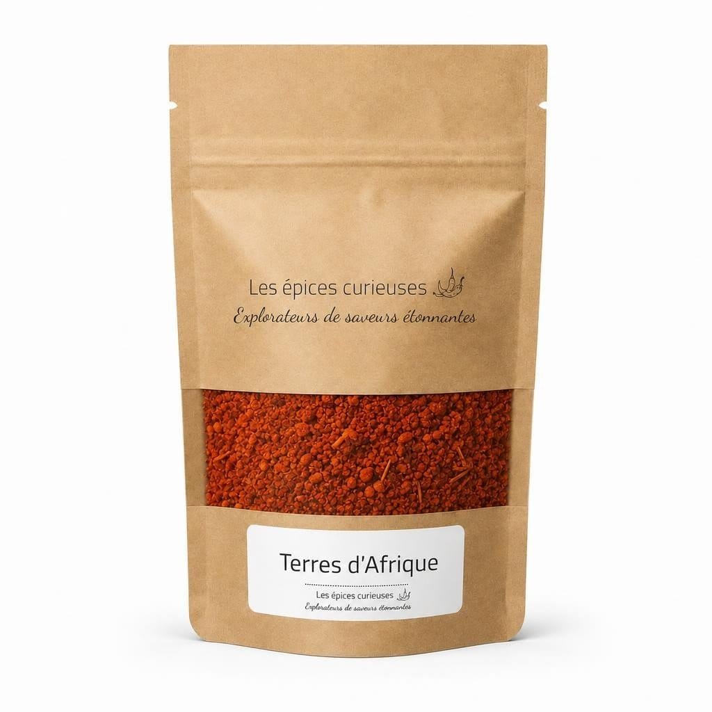 Terres d’Afrique - Packaging - Les Épices Curieuses