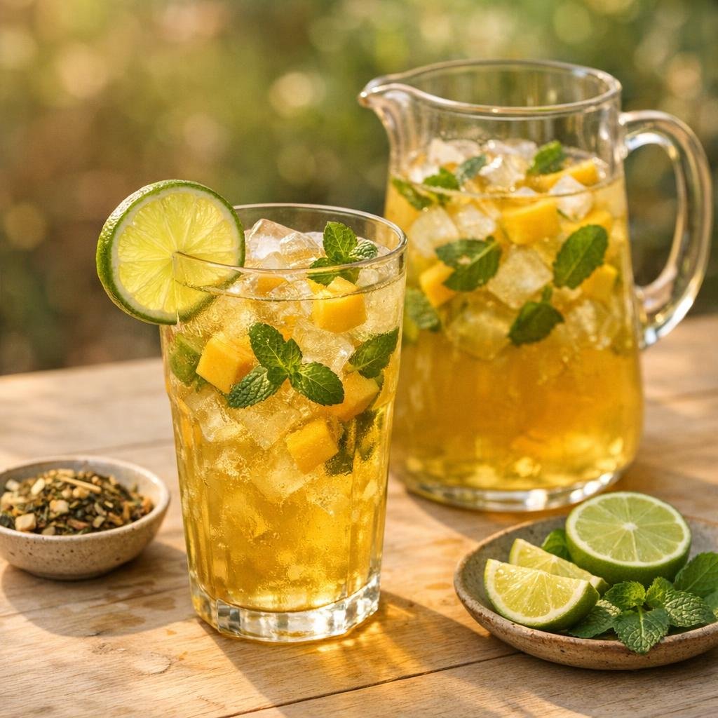 Thé glacé Mojito