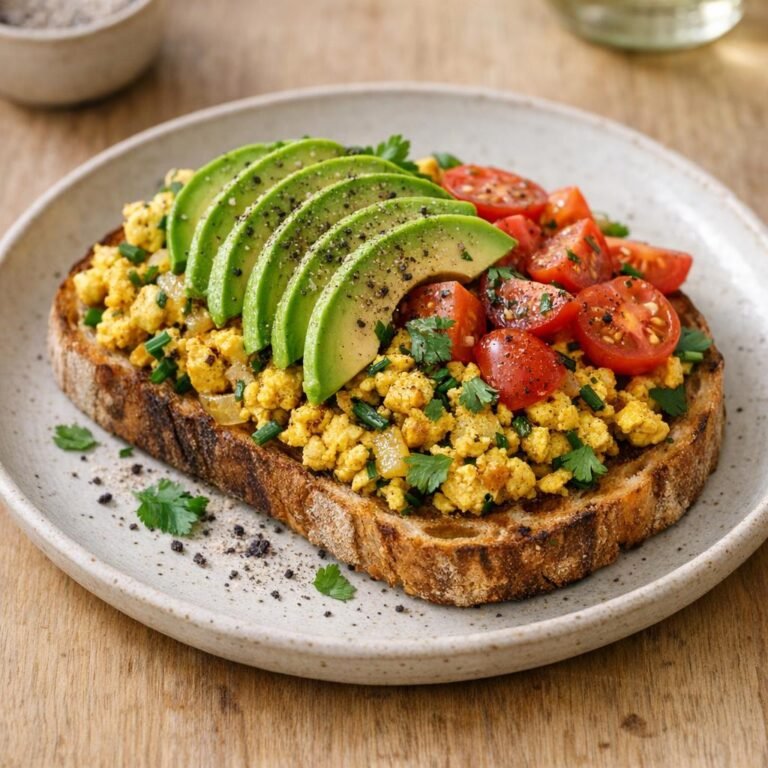 Tofu brouillé Kala Namak
