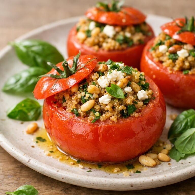 Tomates farcies quinoa