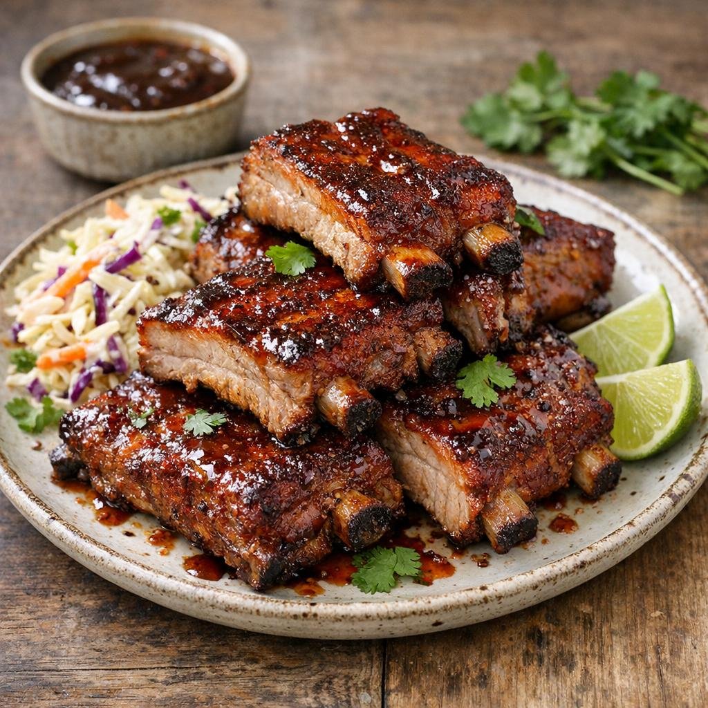 rub porc barbecue
