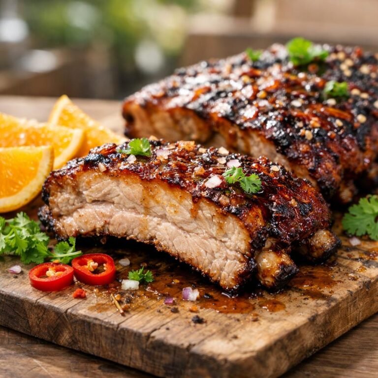 Travers de porc Tex‑Mex
