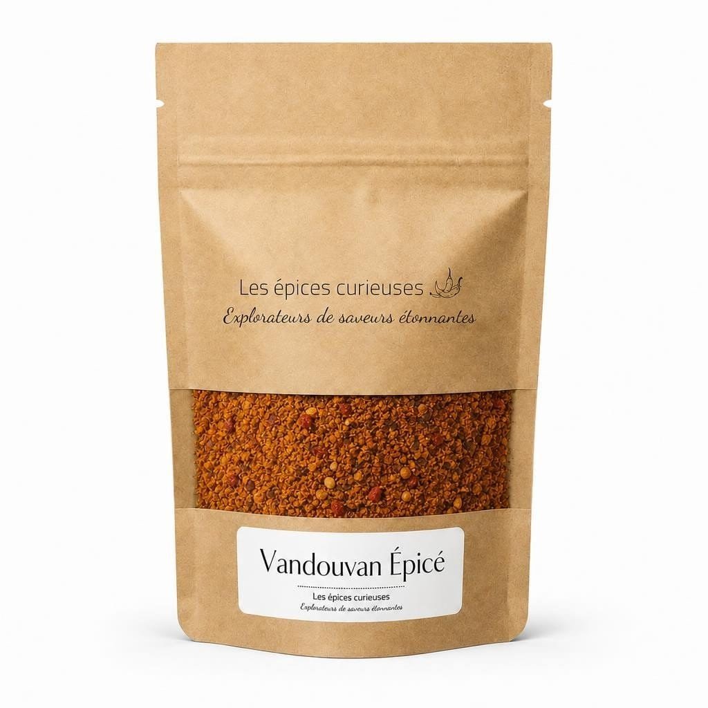 Vandouvan Épicé - Packaging - Les Épices Curieuses