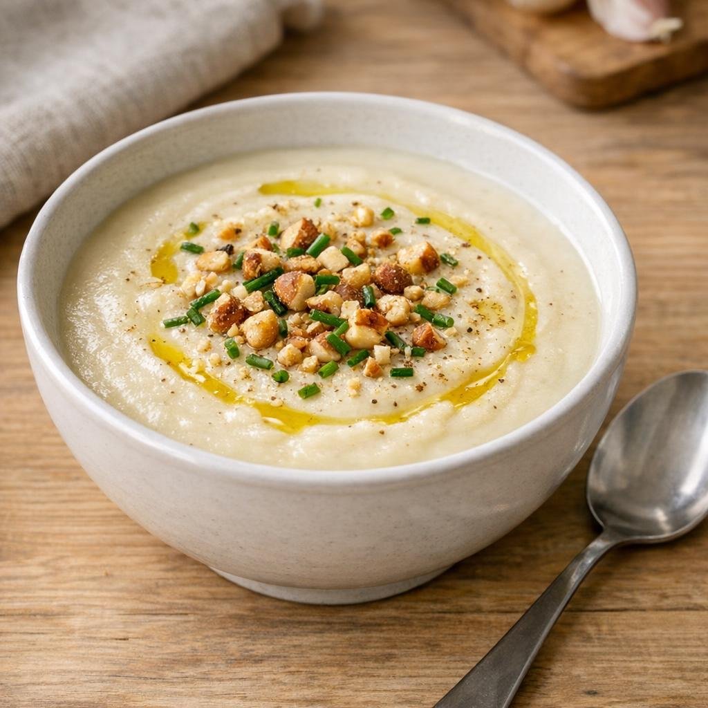Velouté chou-fleur poivre blanc