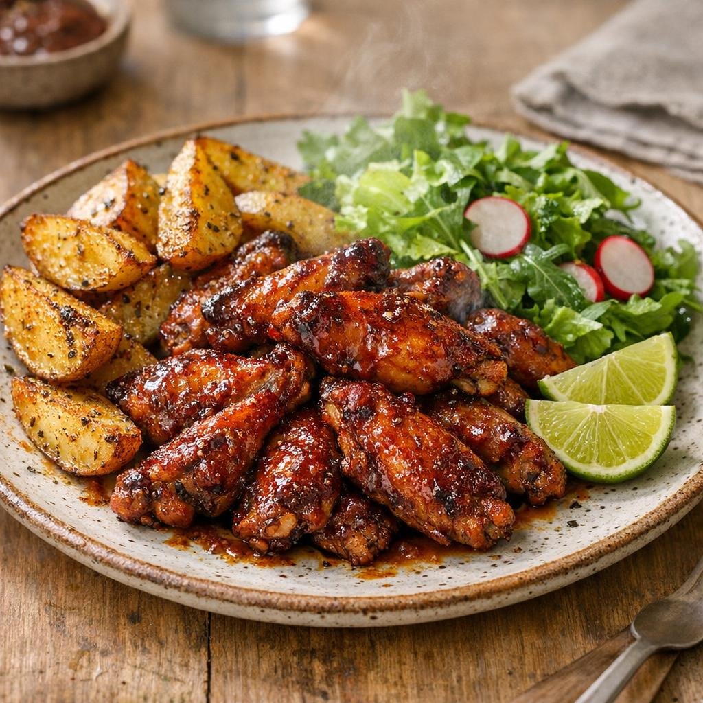 Wings caramélisées