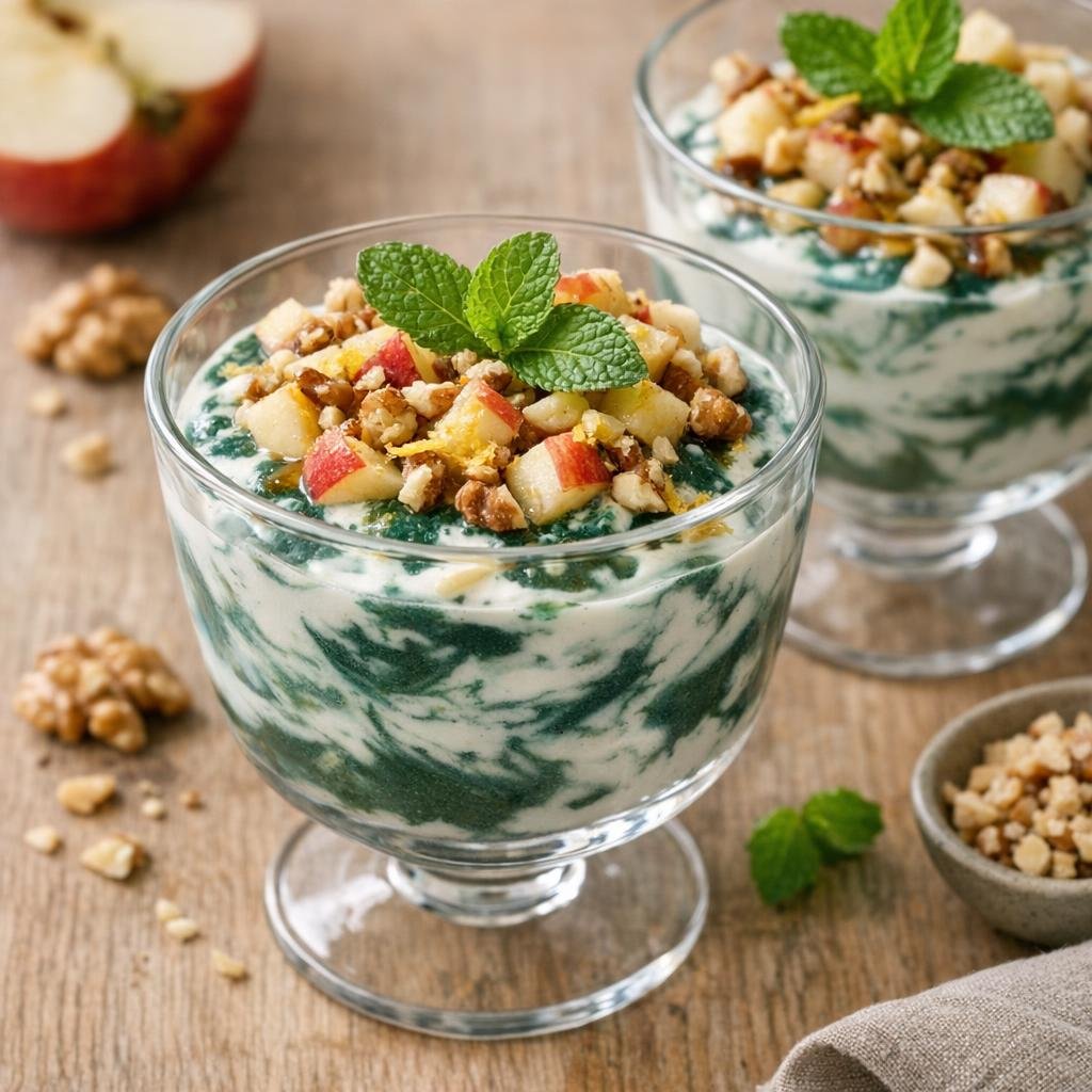 yaourt gourmand spiruline