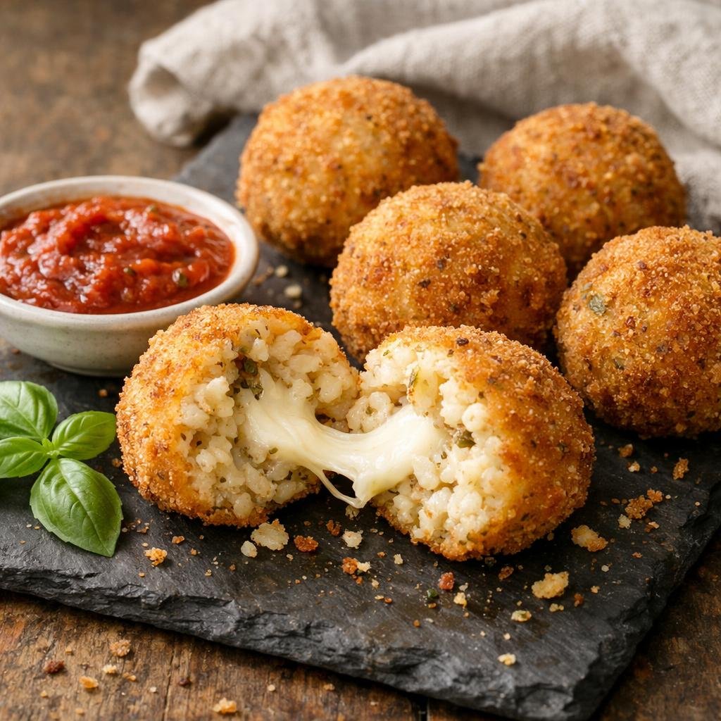 Arancini napolitains