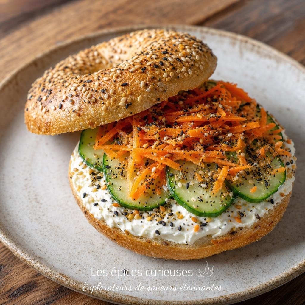 Assemblage à Bagel Twist Oriental - Les Épices Curieuses