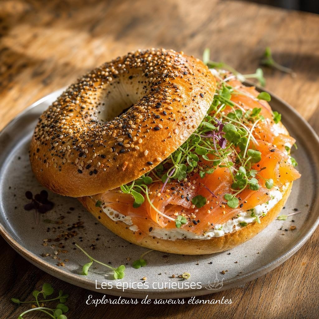 Assemblage à Bagel Twist Oriental - Les Épices Curieuses