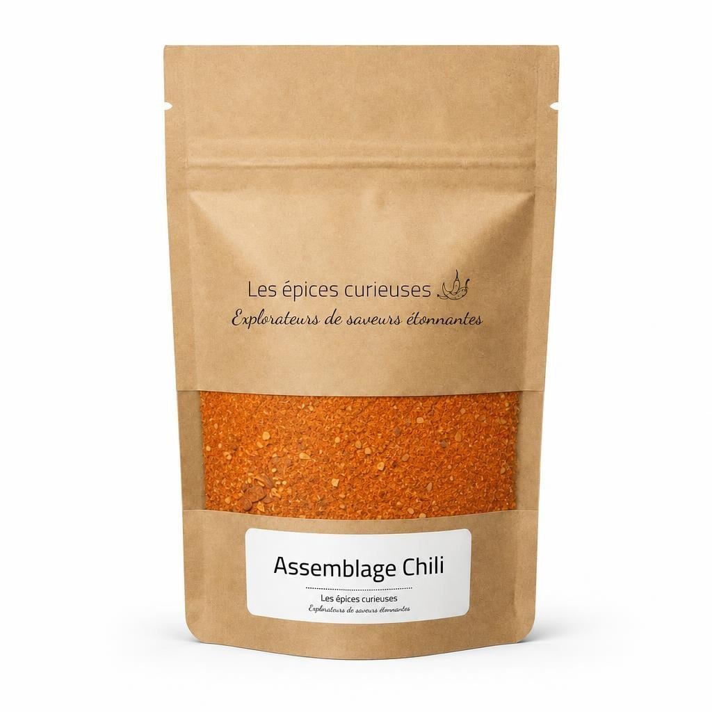 Assemblage Chili - Packaging - Les Épices Curieuses