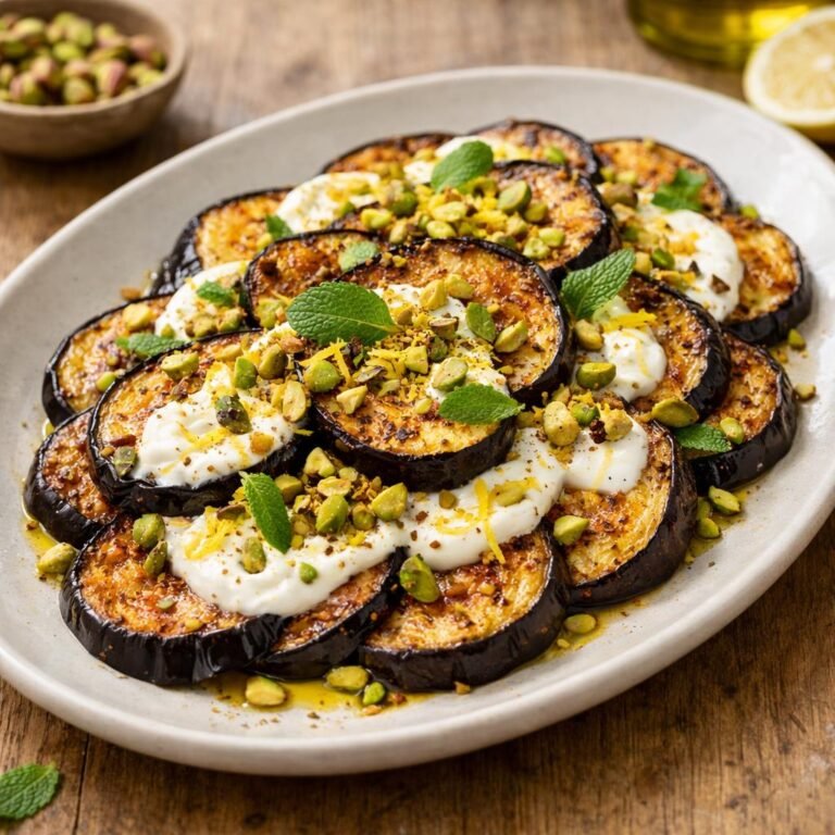 aubergines grillées