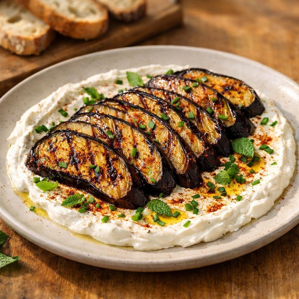 Aubergines grillées