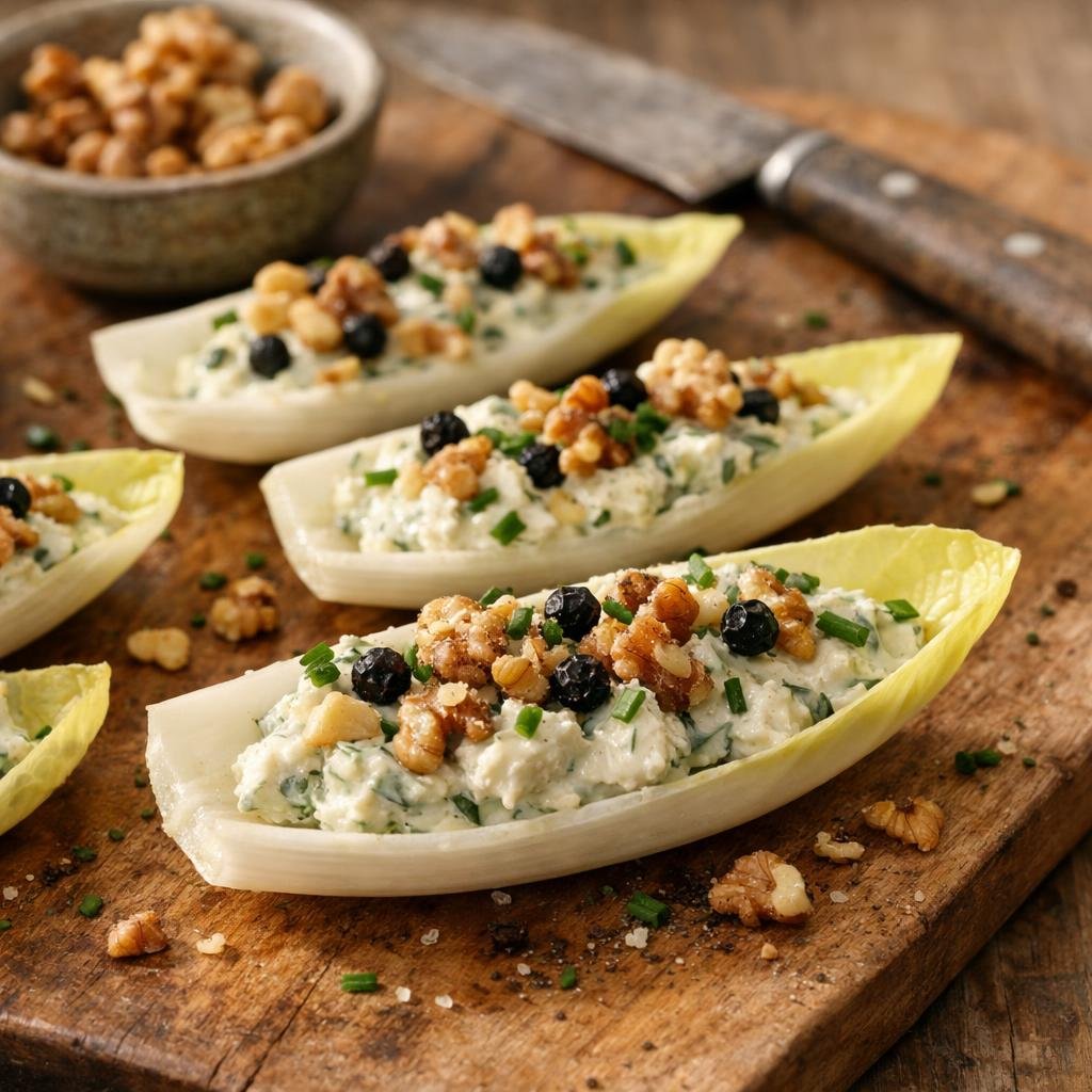 barquettes d'endive au Kampot