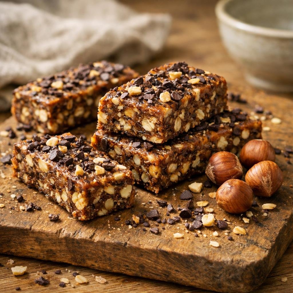 Barres dattes noisettes