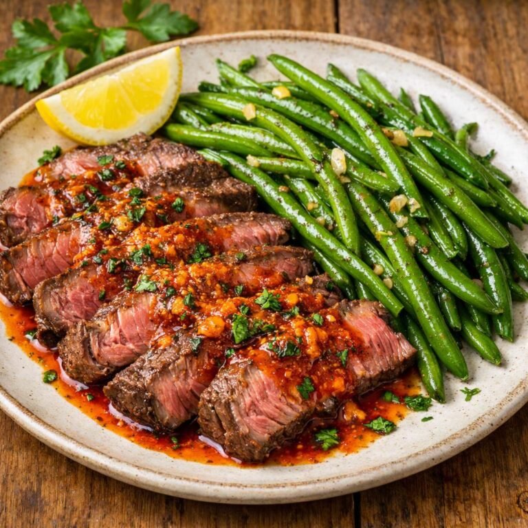 Bavette au Cayenne