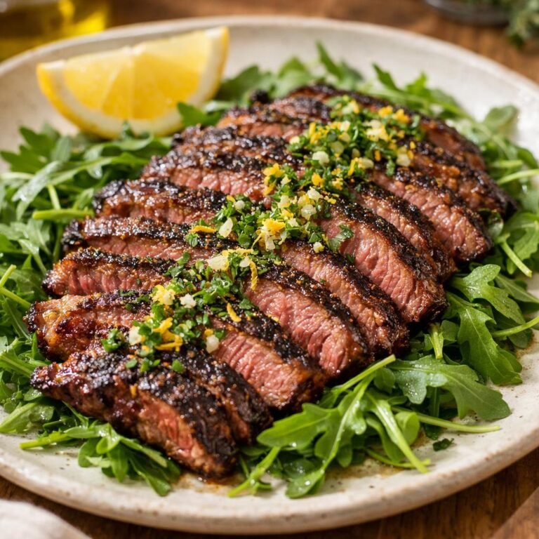 Bavette au Rub barbecue