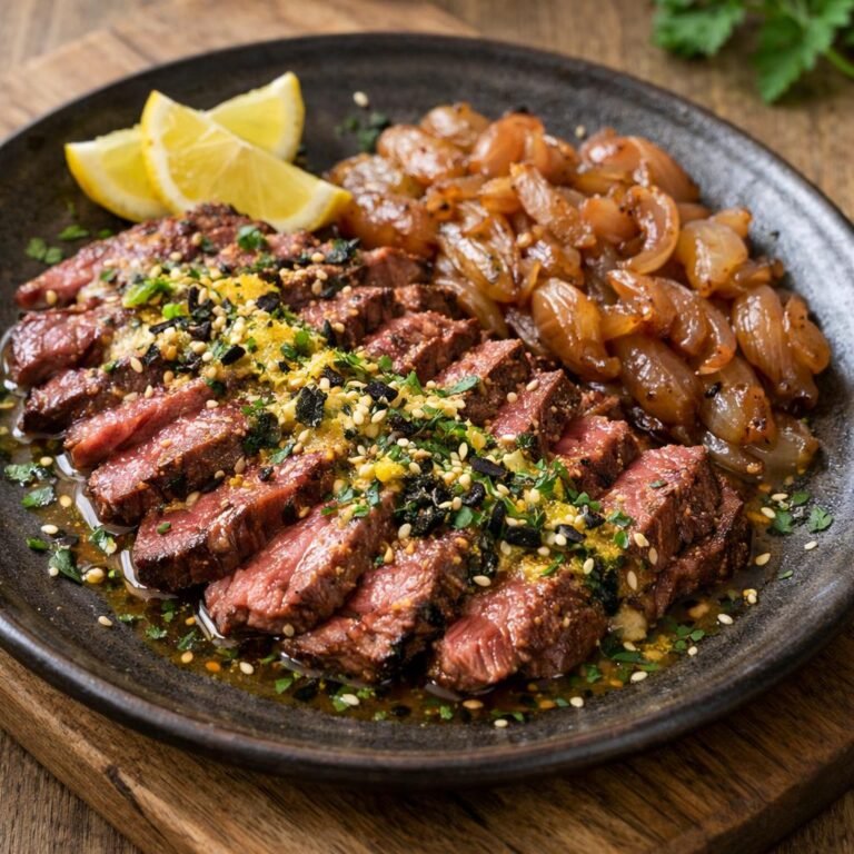bavette beurre sel d'épices