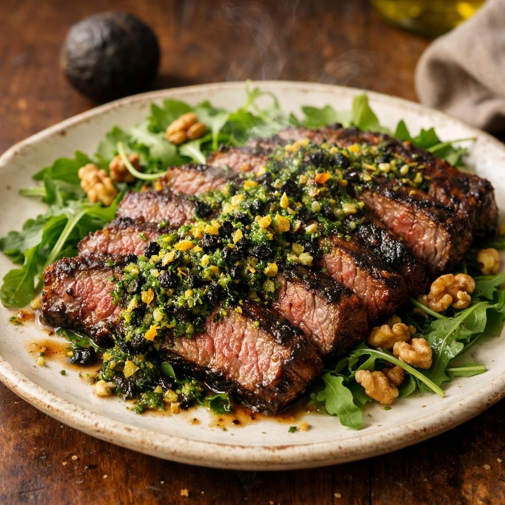 gremolata citron noir