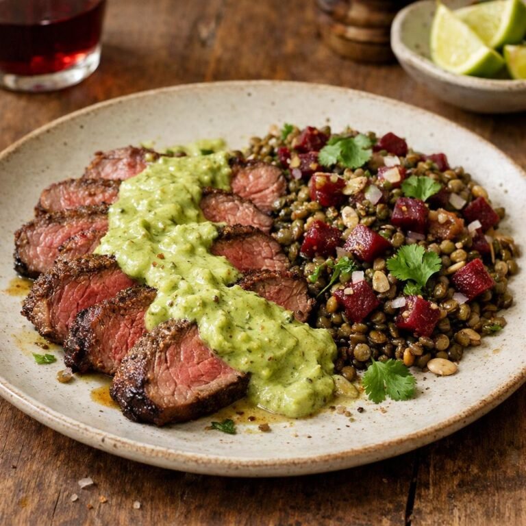 bavette guacamole