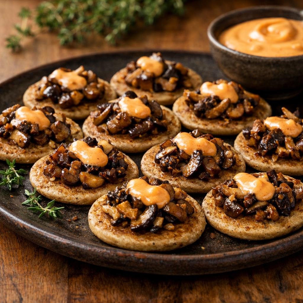 Blinis sarrasin paprika