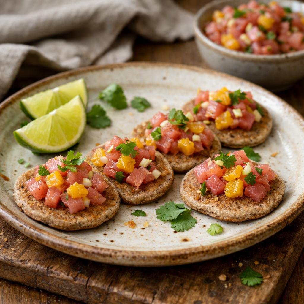 tartare thon mangue