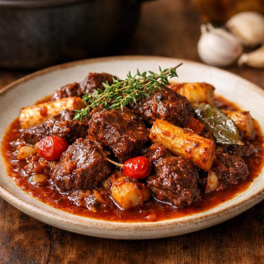 Bœuf braisé Wiri‑Wiri