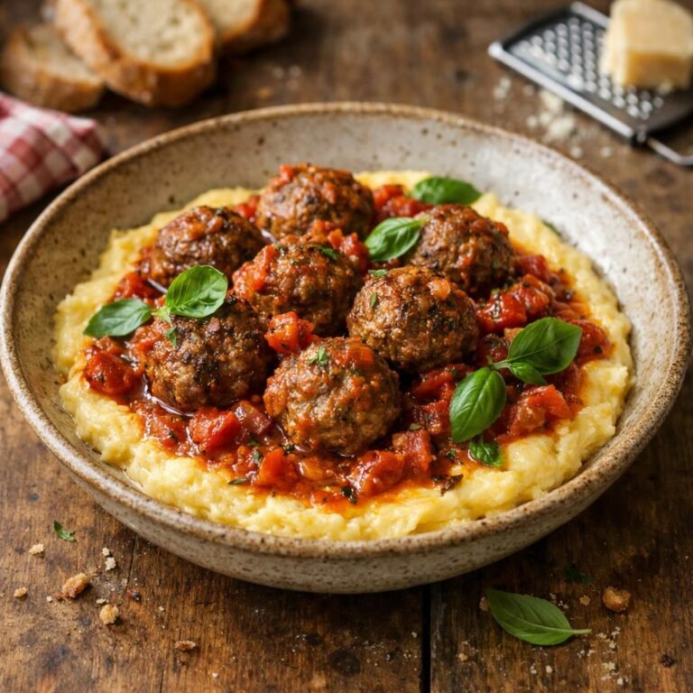 Boulettes à la Bruschetta