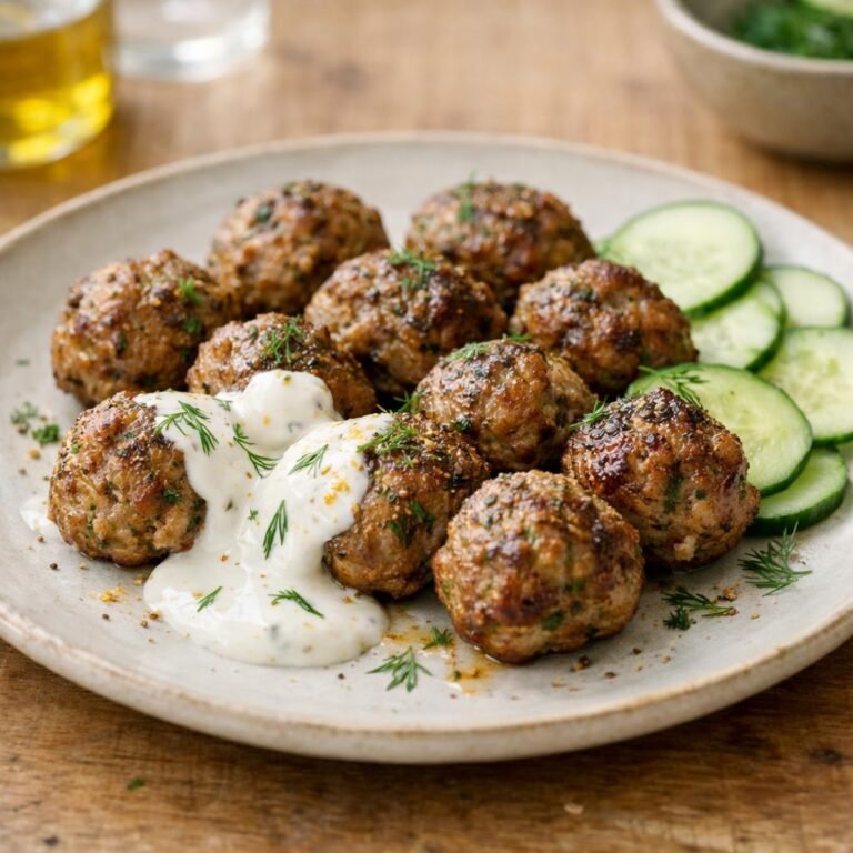 Boulettes d'agneau au Gravlax