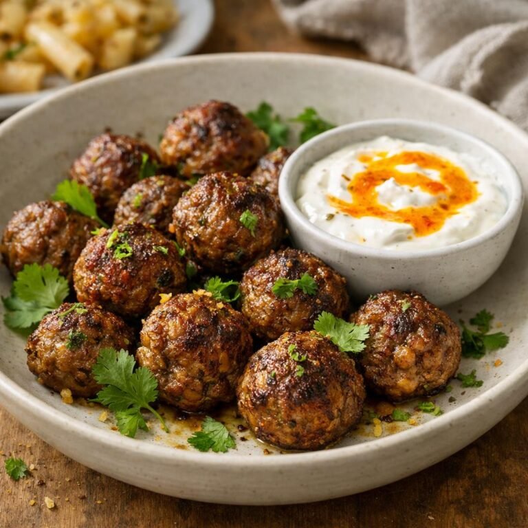 boulettes d'agneau épicées