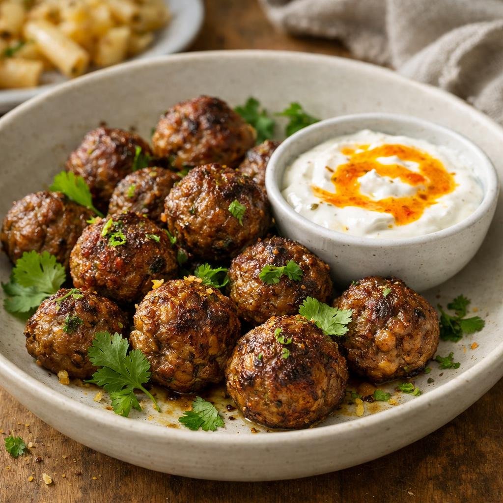 boulettes d'agneau épicées