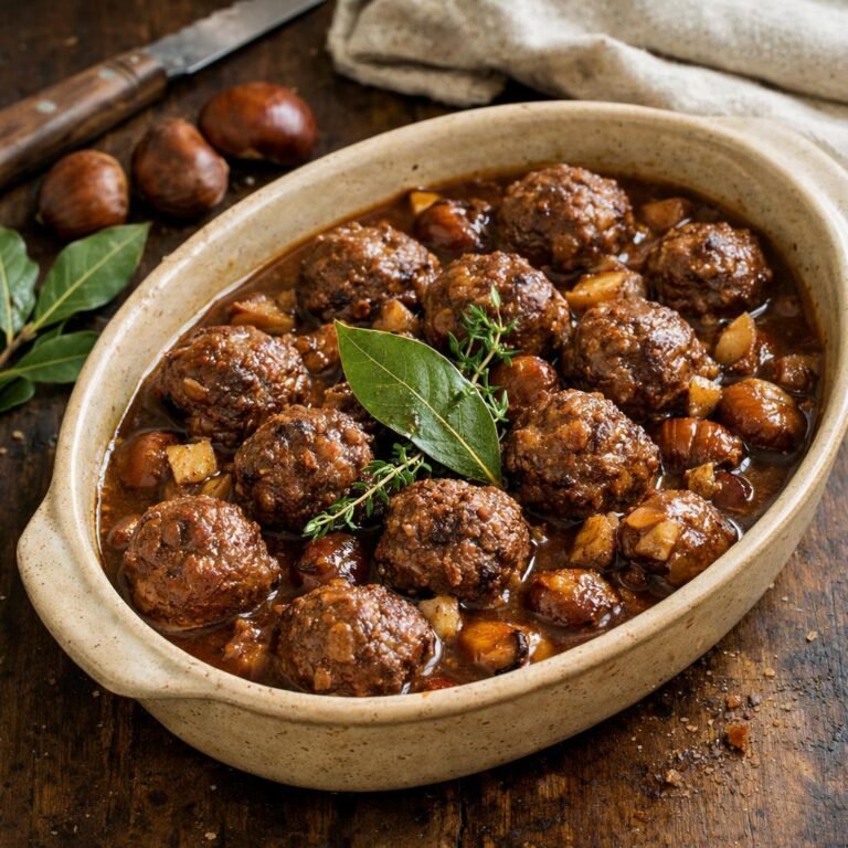 boulettes de chevreuil